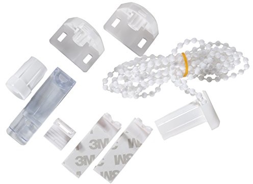 K-home K-Home Mini-roleta.01. SB wsporników zaciskowych i akcesoria zestaw do montażu na zaciski, plastik, 5 x 1,5 x 3,5 cm, biały Minirollo.01.SB