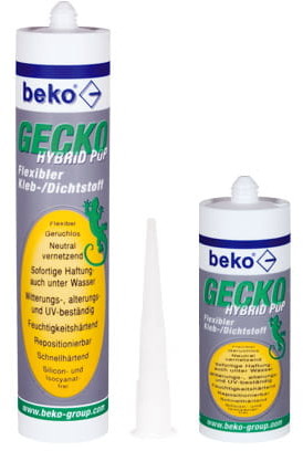 Beko Klej uszczelniacz elastyczny popielaty GEKON Hybrid POP 310 ml 245 310 3PL