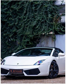 Jazda Lamborghini Gallardo Spyder ulicami miasta  Będzin P0008907