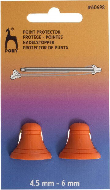 Pony Pony Bell Shaped Point Protectors Large + Elastomer