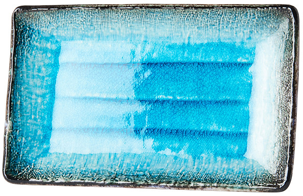 MIJ Talerz do sushi Sky Blue 21,5 x 13 cm MIJ