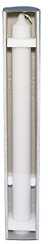 Rayher Hobby Rayher 31436000 świeca, średnica 4 cm, 40 cm, w przezroczystym pudełku 31436000
