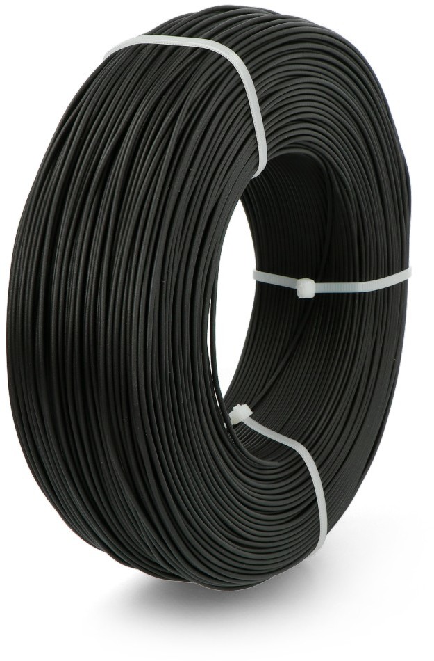 Fiberlogy Filament Fiberlogy Refill Easy PLA 1,75mm 0,85kg - Black FLA-17498