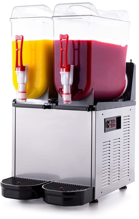 Resto Quality Granitor | Urządzenie do napojów lodowych slush shake 2x12l | SLUSH24.I SLUSH24.I