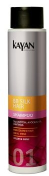 Kayan Professional Szampon do włosów farbowanych - Kayan BB Silk Hair Shampoo Szampon do włosów farbowanych - Kayan BB Silk Hair Shampoo