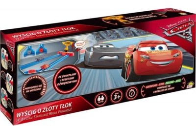 Mattel Cars Tor wyścig o złoty tłok