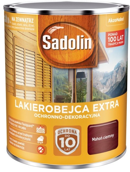 Sadolin Lakierobejca Extra ciemny Mahoń 0 75 l