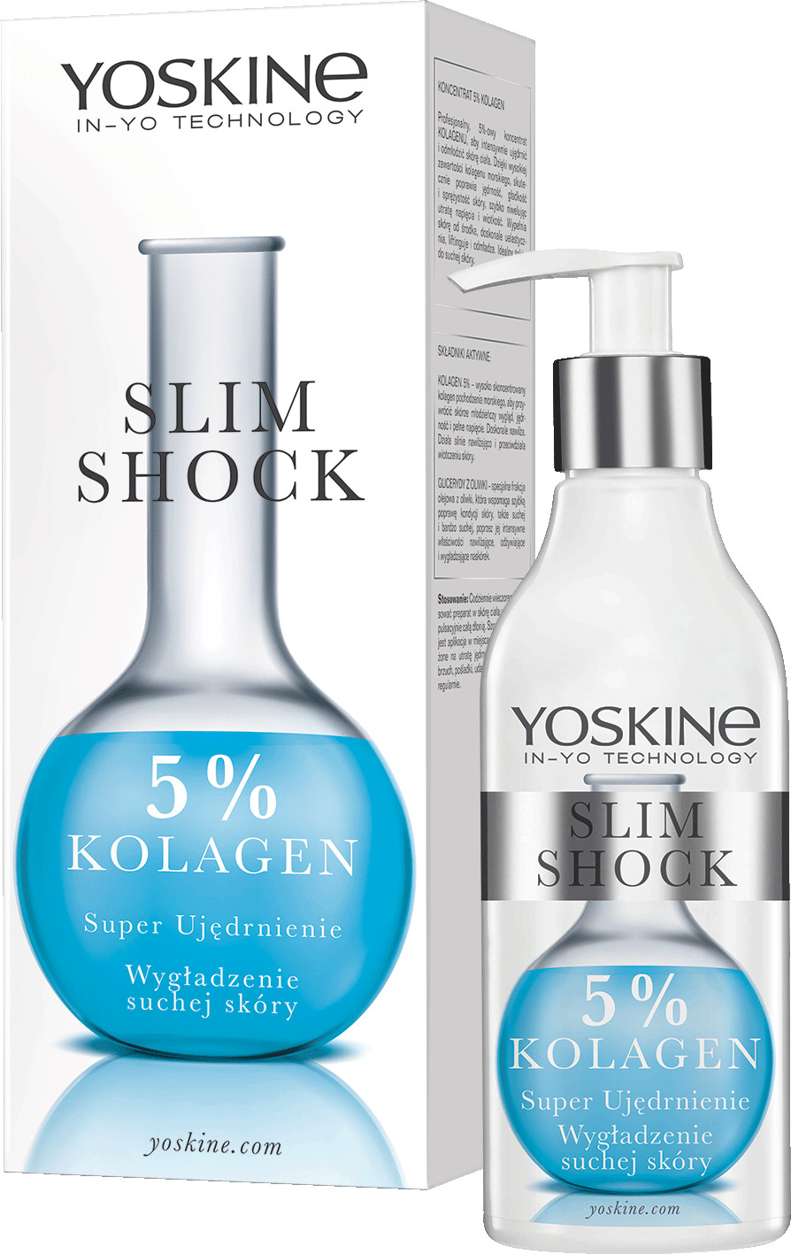 Yoskine Slim Shock ZABIEG KOLAGEN UJĘDRNIENIE 010214975