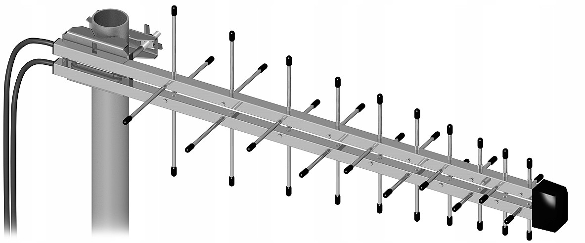 Antena Atk-log Lte Mimo przewód 10m wtyk Sma