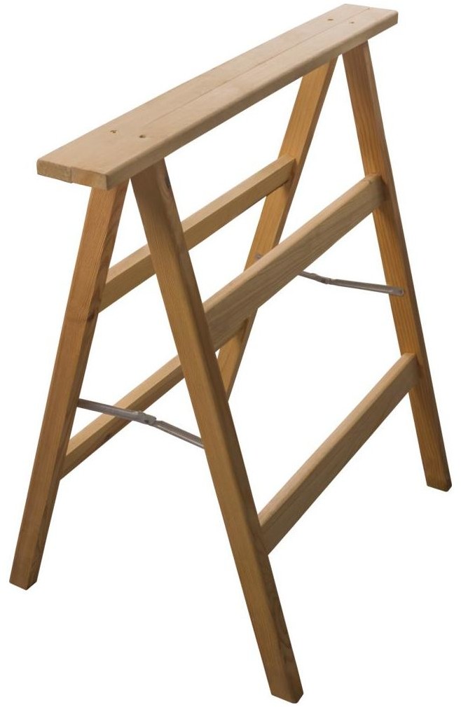 Koziołek budowlany drewniany 18 x 42 x 77 cm