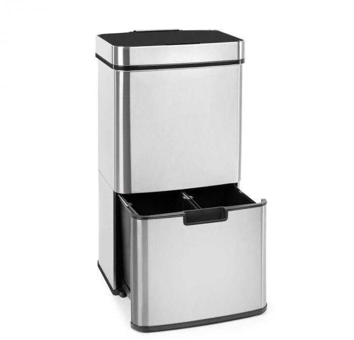 FENIKS Klarstein Klarstein Touchless, czujnik, 72 l, 4 pojemniki, ABS / PP / stal nierdzewna KG15-TouchlessBin