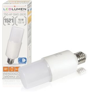 LEDlumen Żarówka LED T50-AP E27 15W 1521lm 15x2835 LED CCD WW 251090316