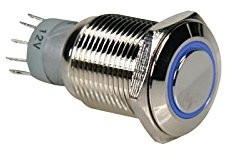 VS Electronic 300624 wyłącznika ciśnieniowego, r1610b, 0.5 A/230 V, SPDT, niebieski R1610B