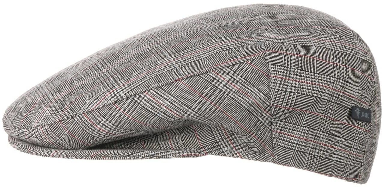 Płaski Kaszkiet Devron by Lipodo, szary, 60 cm