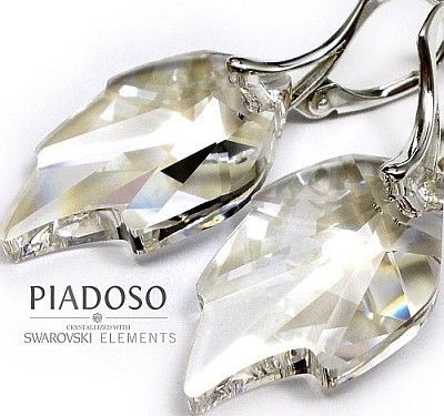 Arande SWAROVSKI komplet+łańcuszek MOONLIGHT SREBRO 700107