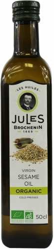 Jules Brochenin OLEJ SEZAMOWY VIRGIN BIO 500 ml -