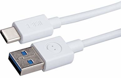 Watt&Co Uniwersalny kabel USB 3.0 A na typ C  biały 537647
