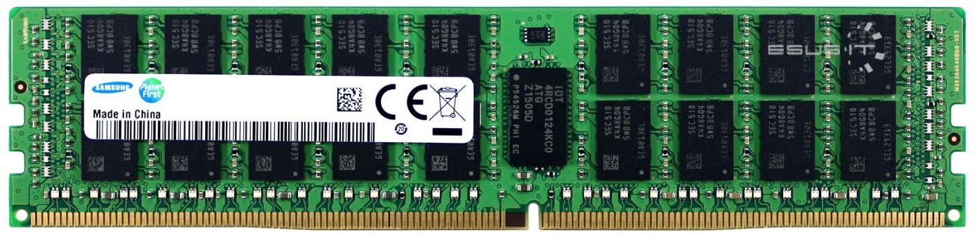 Samsung  RAM 1x 16GB DDR4 2Rx8 3200MHz PC4-25600 ECC REGISTERED | M393A2K43DB3-CWE M393A2K43DB3-CWE