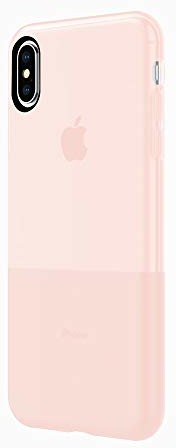 Incipio NGP etui ochronne do Apple iPhone Xs Max - różowe [odporne na uderzenia I odporne na rozerwanie I elastyczne I przezroczyste I kompatybilne z Qi] - IPH-1760-RSE IPH-1760-RSE