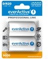 EverActive 2x akumulatorki R20/D Ni-MH 10000 mAh ready to use