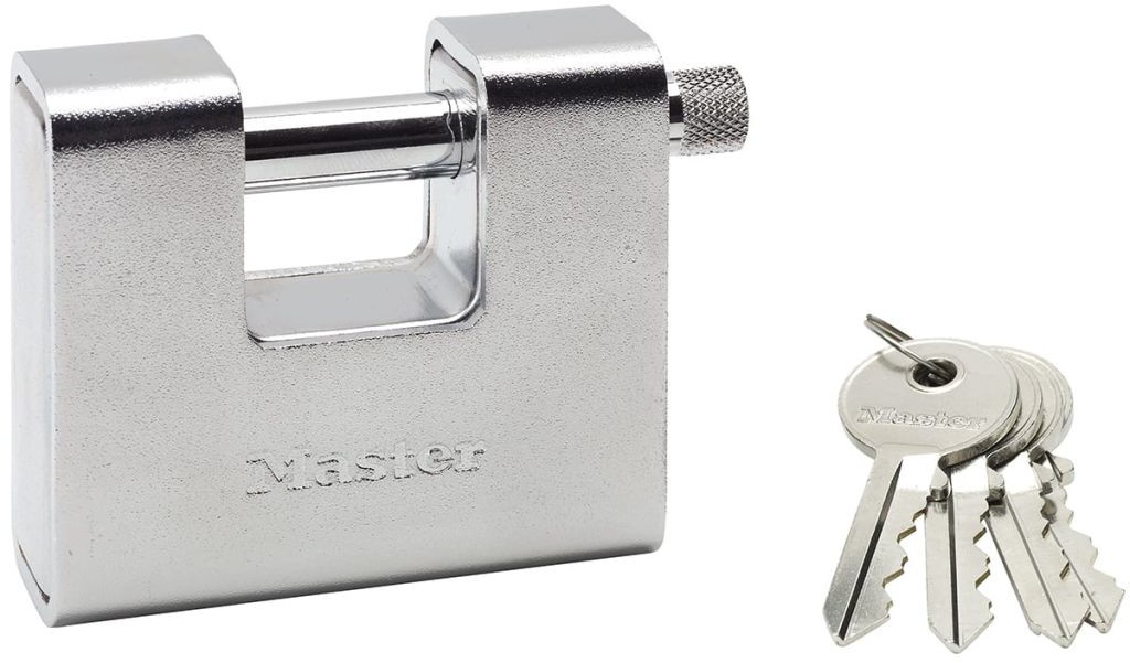 VSA Van Spijk Master Lock Kłódka zbrojona, stal, 80 mm, 680EURD
