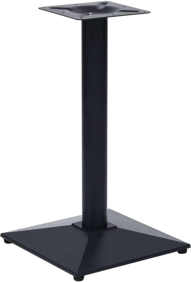 vidaXL Lumarko Noga do stolika bistro, czarna, 41x41x72 cm, żeliwo 325437