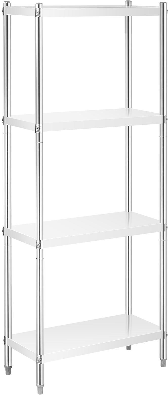 Royal Catering Regał metalowy 70 x 40 x 180 cm 200 kg RCER-7040