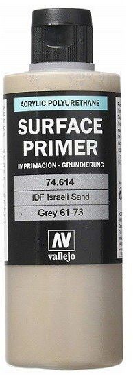 Vallejo IDF Israelí Sand Grey 61-73 200 ml. Podkład Akrylowy Surface Primer 74.614