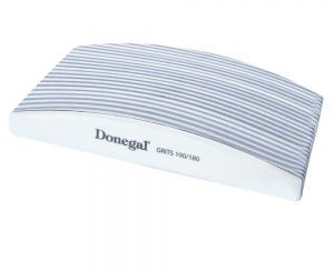 Donegal Zestaw pilników do paznokci łódka 100/180 17.8cm 24szt 2077