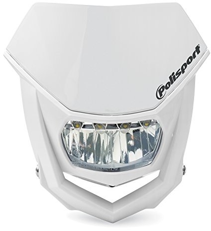 Unbekannt Motocykl reflektor maska Halo białe LED białe 8667100001 5604415082108 8667100001