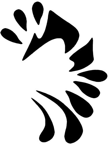 Eulenspiegel Profi-Schminkfarben GmbH Szablony Eulenspiegel lusterko kosmetyczne akryl do wielokrotnego użytku, Basic 109014