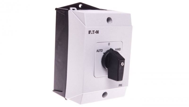 Eaton Łącznik krzywkowy HAND-0-AUTO-START (z samopowrotem) 20A 2P w obudowie T0-2-15907/I1 207095 207095