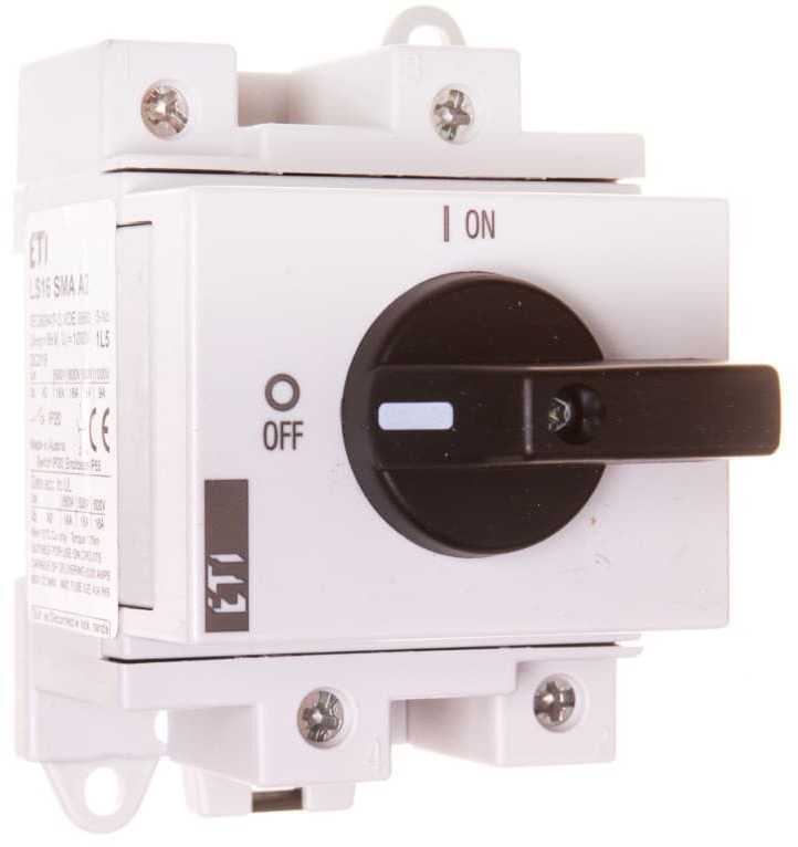 ETI-POLAM Rozłącznik do instalacji PV 2P 16A 1000V DC LS16 SMA A2 004660060