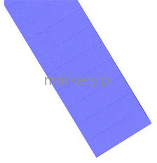 MAGNETOPLAN Etykiety Ferrocard niebieski 50x10 mm 1284203