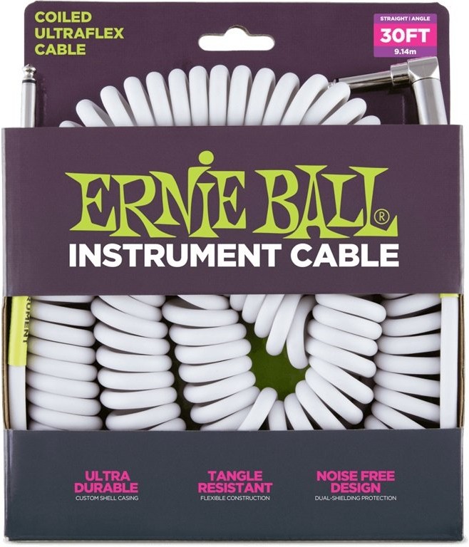 Ernie Ball 6045 kabel instrumentalny sprężyna 9m