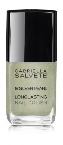 Gabriella Salvete Longlasting Enamel lakier do paznokci 11 ml 18 Silver Pearl