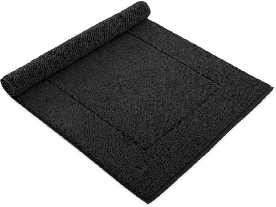Möve Mata łazienkowa ESSENTIAL czarna 60 x 130 cm