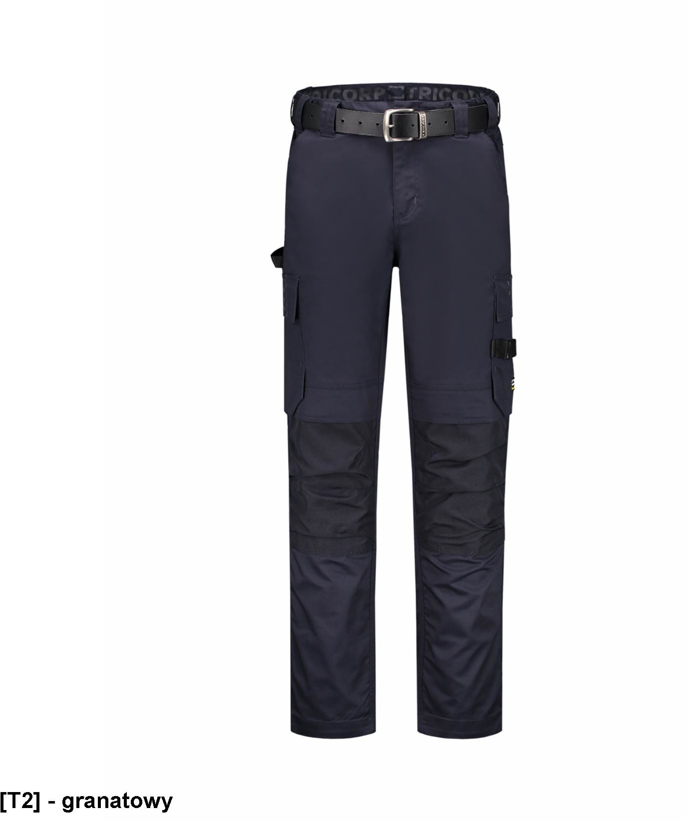 ADLER TRICORP Work Pants Twill Cordura T63 - Spodnie robocze unisex, 280 g/m, 35% bawełna, 65% poliester, 5 kolorów - rozmiar 44-62 Work Pants Twill Cordura T63