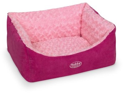 Nobby Arusha komfortowe łóżko dla psów, prostokątne, różowy