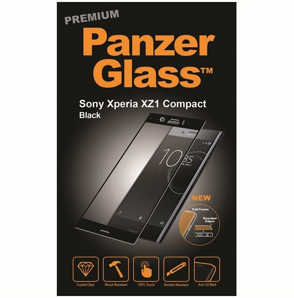 PanzerGlass Premium do Sony Xperia XZ1 Compact, czarna 7611
