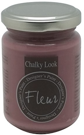 Fleur Paint To do Fleur Shabby farba Chalky Look do mebli Upcycling kolor 12017 Różowy Elegant Rose 130 ML  100 ML = 9,92 Euro 12017