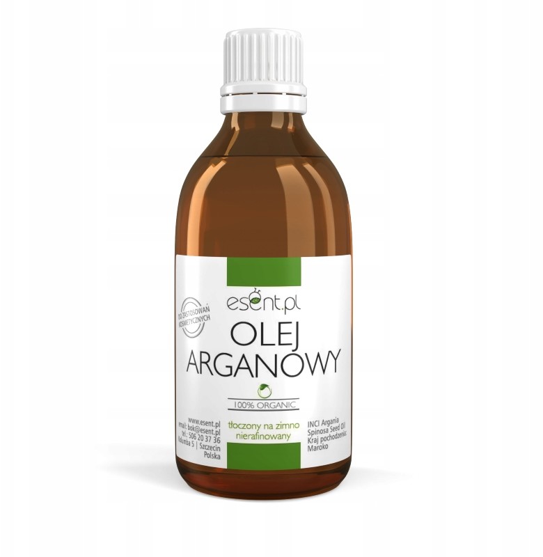 Olej Arganowy zimnotłoczony, Nierafinowany 250 ml