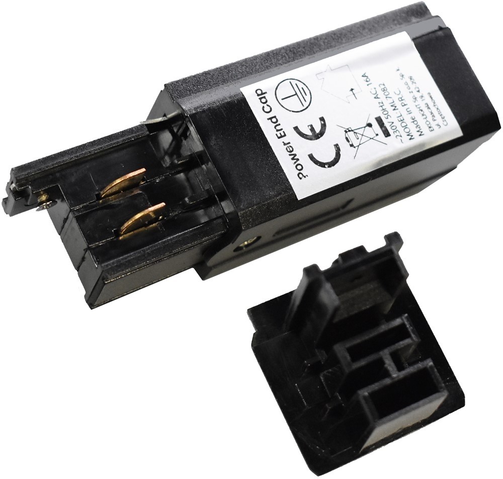 ECO-LIGHT Zasilanie Prowadnicy Track Light Black 3 Circuit ML7082