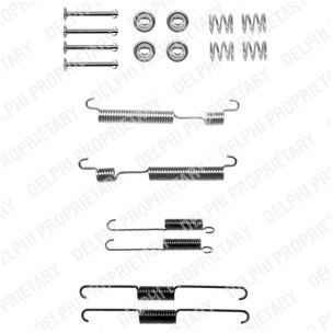 DELPHI Zestaw dodatków, szczęki hamulcowe LY1318