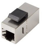 LANBERG Łącznik keystone gniazdo RJ45 RJ45 FTP kat.6 do puszki montażowej złączka sieciowa + EKSPRESOWA KSF6-3000