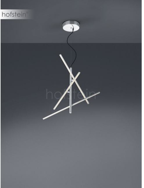 Trio Oświetlenie TIRIAC Lampa Wisząca LED Nikiel matowy, 3-punktowe 371690307