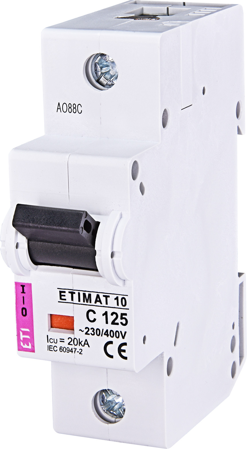 ETI Wyłącznik-nadprądowy-ETIMAT-10-1P-C-125A-10kA 2131733