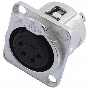 Neutrik Gniazdo montażowe XLR 4pin NC4FDL-1 30200629