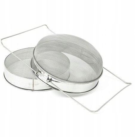 Sito podwójne nierdzewne fi225mm (1szt) - wzór 109