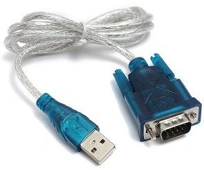 Adapter przejściówka kabel rs232 com na usb 1m